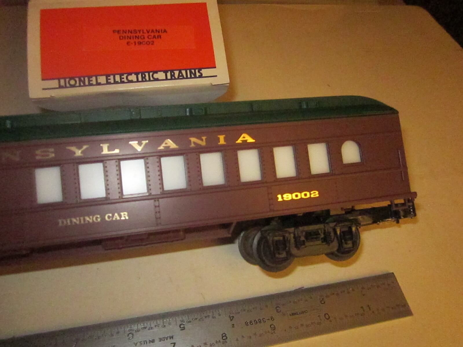 Lionel 6-19002 Pennsylvania Dining Car – Remembering Albert Williams Sr.