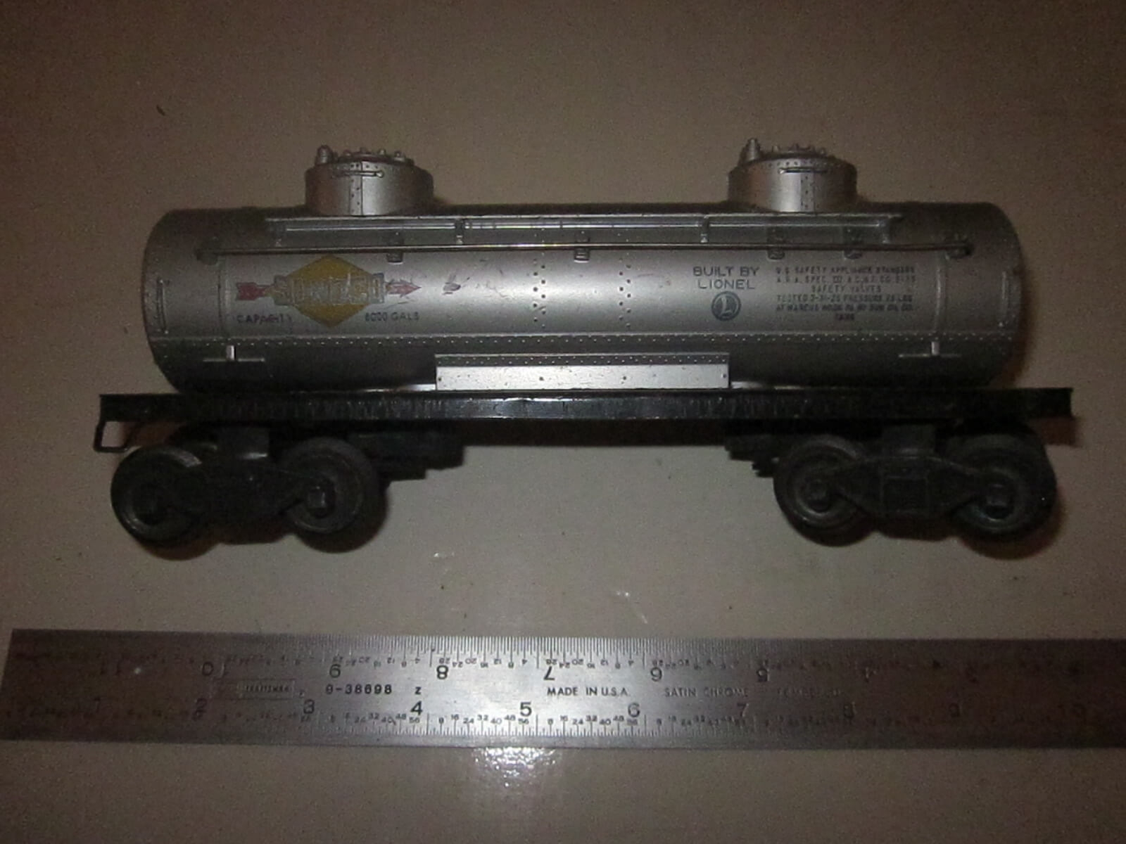 Lionel 6465 Sunoco Tank Car Tanker 2 Dome – Remembering Albert Williams Sr.