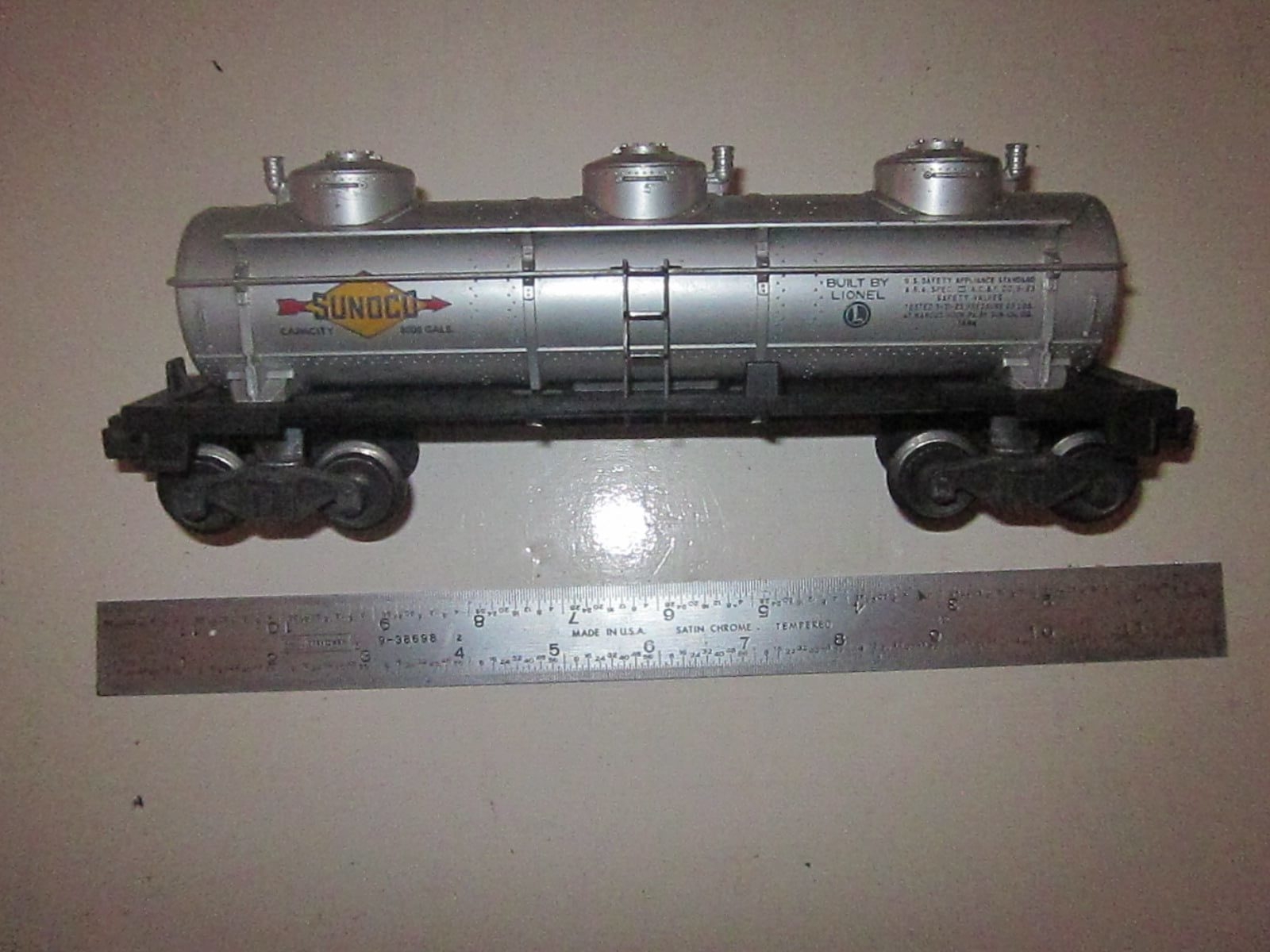 Lionel 6415 Sunoco Three Dome Tank Car – Remembering Albert Williams Sr.