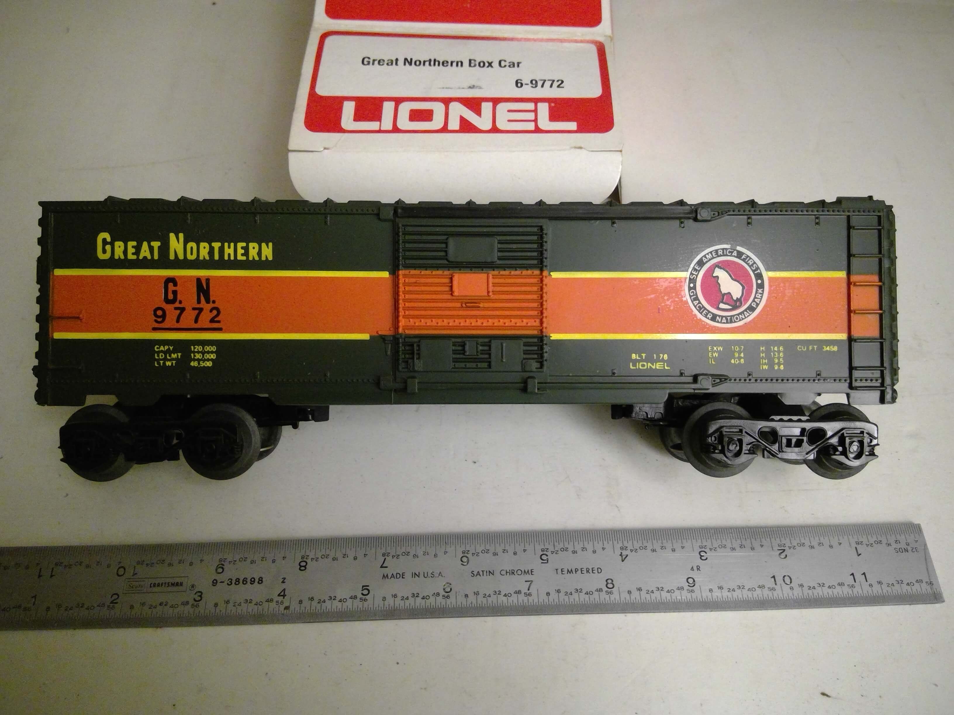 Lionel 6-9772 Great Northern Box Car – Remembering Albert Williams Sr.